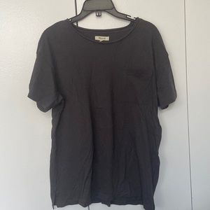 Madewell gray short sleeve picket t-shirt